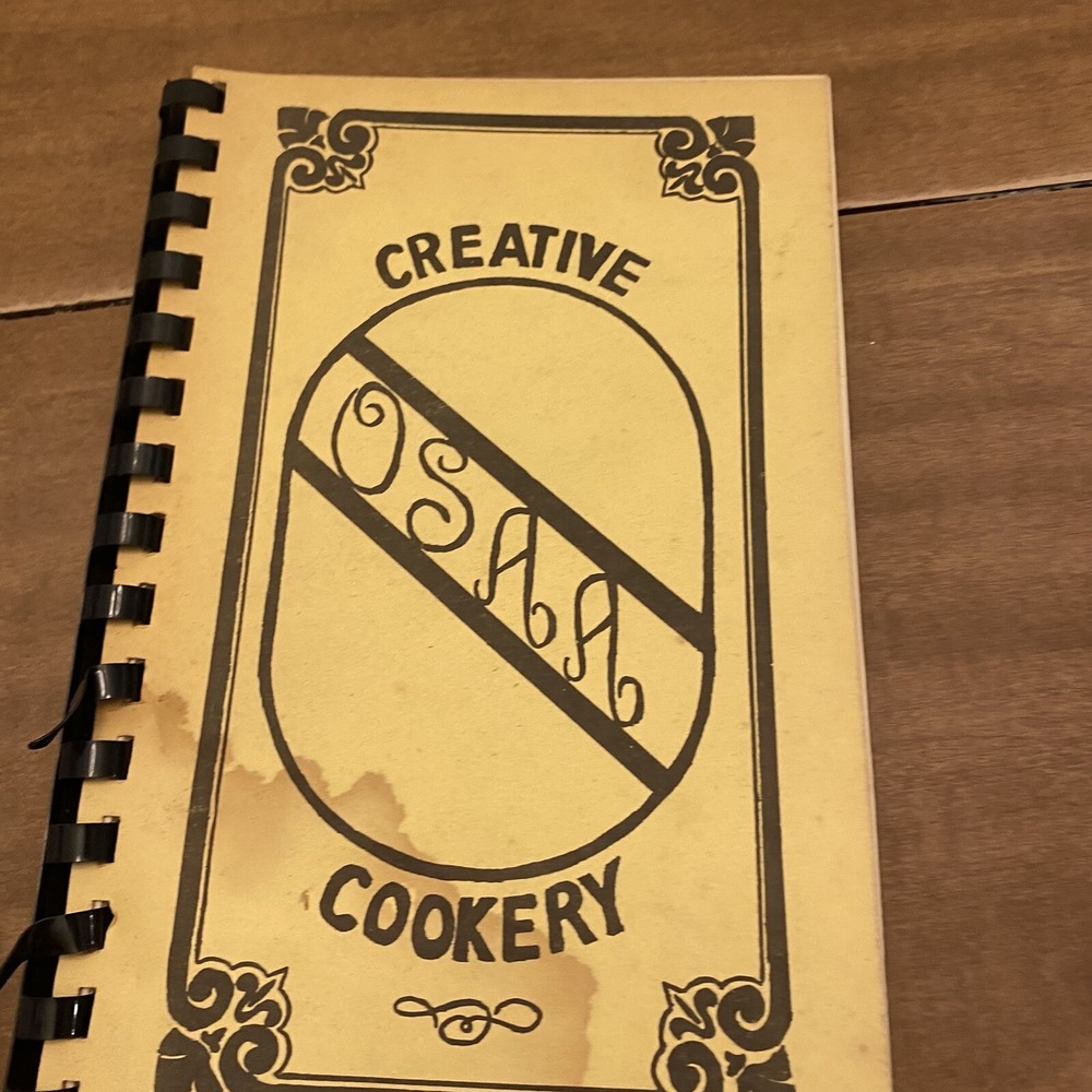 VTG Oklahoma OSSAA Creative Cookery Cookbook Northeastern State University NSU